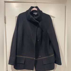 Women's Vince Black Wool Jacket
